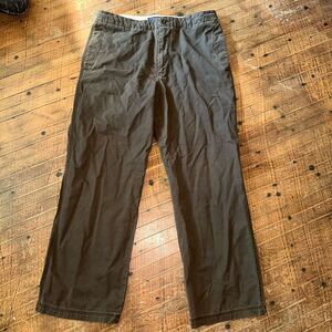 Banana Republic Dawson brown cotton 35x30 pants